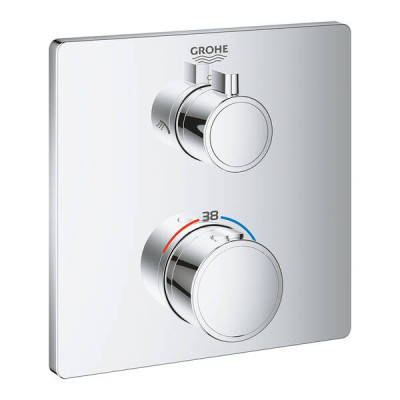 Змішувач прихованого монтажу для душу Grohe Grohtherm Thermostatic 24079000 термостатичний Змішувач прихованого монтажу для душу Grohe Grohtherm Thermostatic 24079000 термостатичний