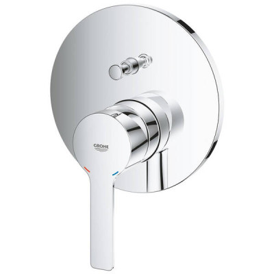 Змішувач прихованого монтажу для ванни/душу Grohe Lineare 24064001 хром Змішувач прихованого монтажу для ванни/душу Grohe Lineare 24064001 хром