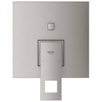 Змішувач прихованого монтажу для ванни/душу Grohe Eurocube 24062DC0 суперсталь Змішувач прихованого монтажу для ванни/душу Grohe Eurocube 24062DC0 суперсталь