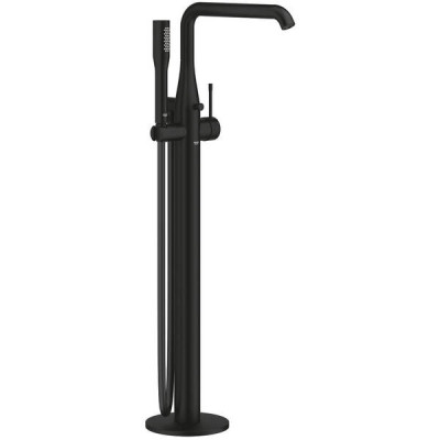 Змішувач для ванни Grohe Essence 25248KF1 підлоговий, чорний матовий