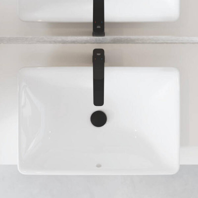 Змішувач для раковини Grohe Cubeo 1017292430 XL-розмір, чорний матовий Змішувач для раковини Grohe Cubeo 1017292430 XL-розмір, чорний матовий