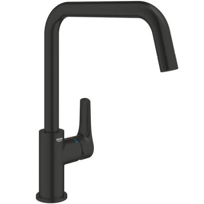 Змішувач для кухні Grohe Eurosmart 305672430 чорний матовий