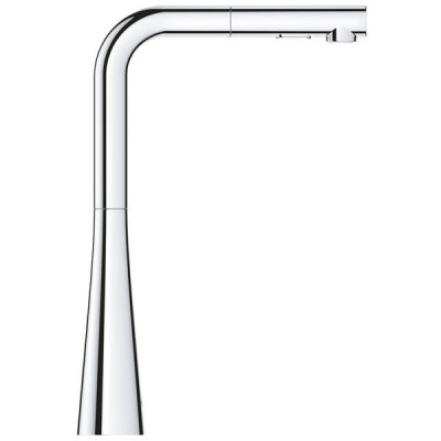 Змішувач для кухні Grohe Zedra 32553002 з висувною лійкою Dua, хром Змішувач для кухні Grohe Zedra 32553002 з висувною лійкою Dua, хром