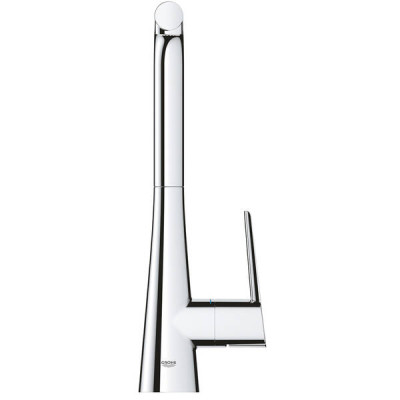 Змішувач для кухні Grohe Zedra 32553002 з висувною лійкою Dua, хром Змішувач для кухні Grohe Zedra 32553002 з висувною лійкою Dua, хром