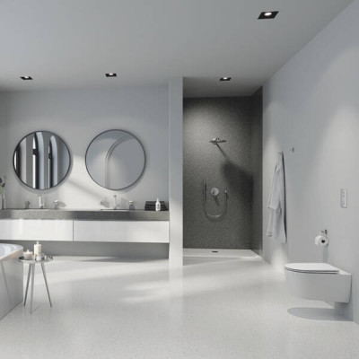 Змішувач прихованого монтажу для ванни/душу Grohe Plus 24093DC3 суперсталь Змішувач прихованого монтажу для ванни/душу Grohe Plus 24093DC3 суперсталь