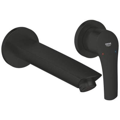 Змішувач прихованого монтажу для раковини Grohe Eurosmart 293382433 M-Size, чорний матовий