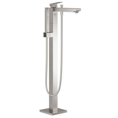 Змішувач для ванни Grohe Eurocube 23672DC1 з ручним душем, суперсталь