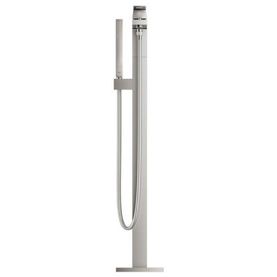 Змішувач для ванни Grohe Eurocube 23672DC1 з ручним душем, суперсталь Змішувач для ванни Grohe Eurocube 23672DC1 з ручним душем, суперсталь