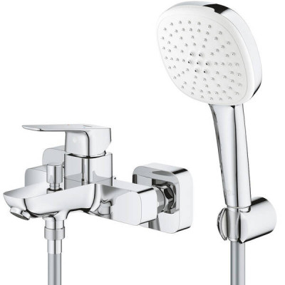 Змішувач для ванни Grohe Cubeo 1018140000 з ручним душем, хром Змішувач для ванни Grohe Cubeo 1018140000 з ручним душем, хром