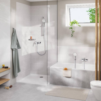 Змішувач для ванни Grohe Cubeo 1018130000 хром Змішувач для ванни Grohe Cubeo 1018130000 хром