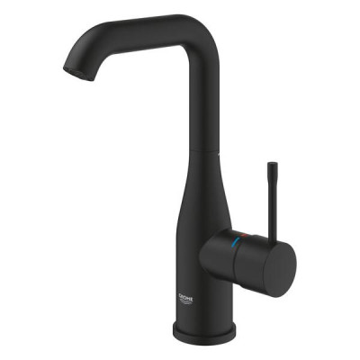 Змішувач для раковини Grohe Essence 24177KF1 L чорний Змішувач для раковини Grohe Essence 24177KF1 L чорний