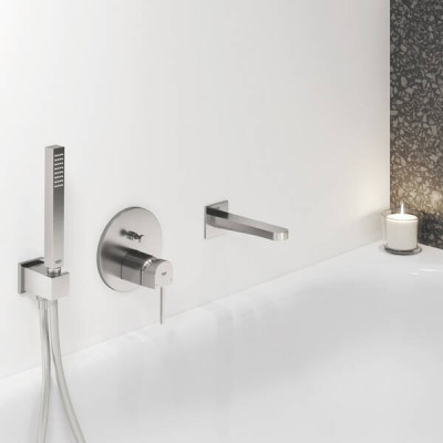 Змішувач прихованого монтажу для ванни/душу Grohe Plus 24060DC3 суперсталь Змішувач прихованого монтажу для ванни/душу Grohe Plus 24060DC3 суперсталь