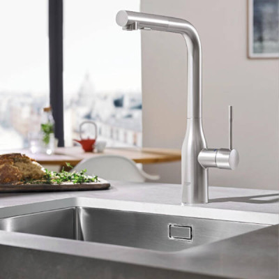 Змішувач для кухні Grohe Essence 30270DC0 суперсталь Змішувач для кухні Grohe Essence 30270DC0 суперсталь