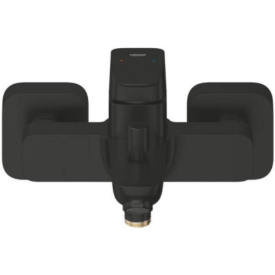Змішувач для ванни Grohe Cubeo 1018142430 з ручним душем, чорний матовий Змішувач для ванни Grohe Cubeo 1018142430 з ручним душем, чорний матовий