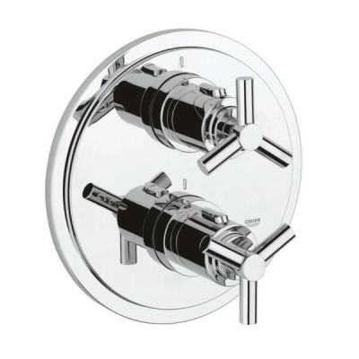 Змішувач прихованого монтажу для душу Grohe Atrio 19394000 з термостатом