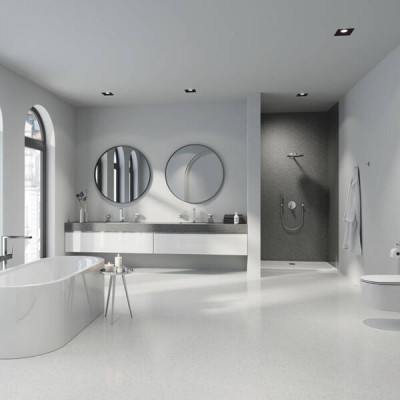 Змішувач прихованого монтажу для душу Grohe Plus 24093003 з перемикачем на 3 положення
