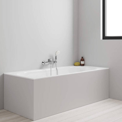 Змішувач для ванни Grohe Eurosmart 3330220A з ручним душем, хром Змішувач для ванни Grohe Eurosmart 3330220A з ручним душем, хром