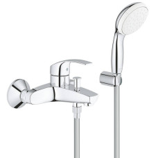 Змішувач для ванни Grohe Eurosmart 3330220A з ручним душем, хром