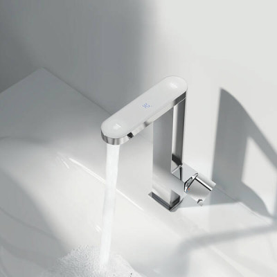 Змішувач для раковини Grohe Plus 23959003 із температурним дисплеєм Змішувач для раковини Grohe Plus 23959003 із температурним дисплеєм
