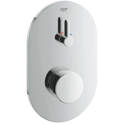 Змішувач прихованого монтажу для душу Grohe Eurosmart Cosmopolitan 36321000 автоматичний нажимний, хром