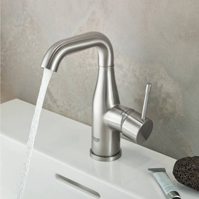 Змішувач для раковини Grohe Essence 24173DC1 M-розмір, суперсталь Змішувач для раковини Grohe Essence 24173DC1 M-розмір, суперсталь