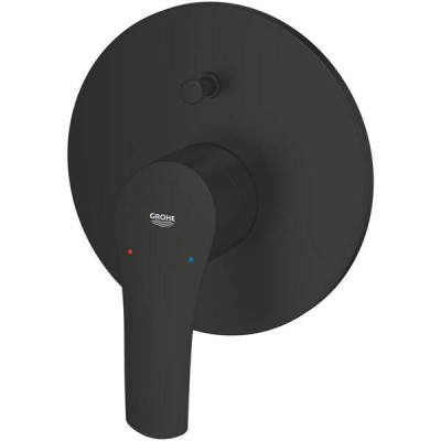 Змішувач прихованого монтажу для ванни/душу Grohe Eurosmart 194502433 чорний матовий Змішувач прихованого монтажу для ванни/душу Grohe Eurosmart 194502433 чорний матовий