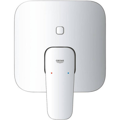 Змішувач прихованого монтажу для душу Grohe Cubeo 1017780000 із перемикачем на 2 положення, хром Змішувач прихованого монтажу для душу Grohe Cubeo 1017780000 із перемикачем на 2 положення, хром