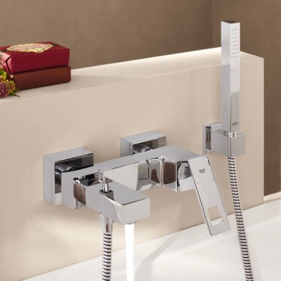 Змішувач для ванни Grohe Eurocube 23141 Змішувач для ванни Grohe Eurocube 23141