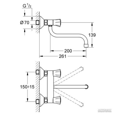 Змішувач для кухні Grohe Costa S 31187001