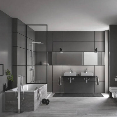 Змішувач для ванни Grohe Eurocube 23672001 Змішувач для ванни Grohe Eurocube 23672001