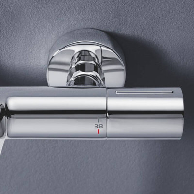 Змішувач для ванни Grohe Grohtherm 800 Cosmopolitan 34766000 з термостатом хром Змішувач для ванни Grohe Grohtherm 800 Cosmopolitan 34766000 з термостатом хром