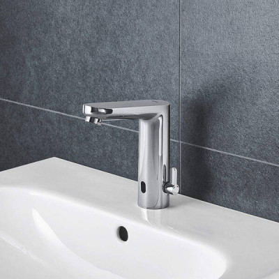 Змішувач для раковини Grohe Eurosmart Cosmopolitan E 36422000 сенсорний, хром Змішувач для раковини Grohe Eurosmart Cosmopolitan E 36422000 сенсорний, хром