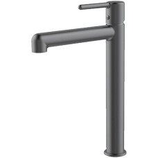 Змішувач для раковини Devit Do It 5050020В високий, колір brushed gun metal