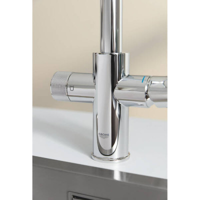 Змішувач для кухні Grohe Blue Pure BauCurve 30580000 для подачі технічної і фільтрованої води