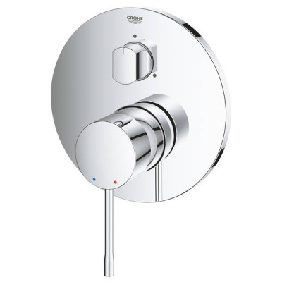 Змішувач прихованого монтажу для ванни/душу Grohe Essence 24169001 хром Змішувач прихованого монтажу для ванни/душу Grohe Essence 24169001 хром