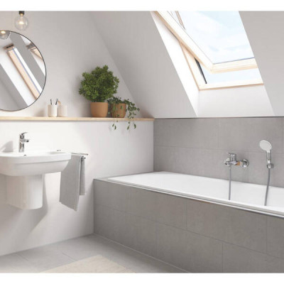 Набiр змiшувачiв 3 в 1 для ванни Grohe Eurosmart UA123238S3 Набiр змiшувачiв 3 в 1 для ванни Grohe Eurosmart UA123238S3