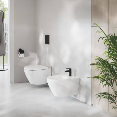 Змішувач для біде Grohe Cubeo 1018102430 чорний матовий Змішувач для біде Grohe Cubeo 1018102430 чорний матовий