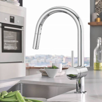 Змішувач для кухні Grohe Minta 32321002 хром Змішувач для кухні Grohe Minta 32321002 хром