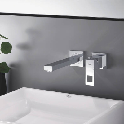 Змішувач прихованого монтажу для раковини Grohe Eurocube 23447DC0 суперсталь Змішувач прихованого монтажу для раковини Grohe Eurocube 23447DC0 суперсталь