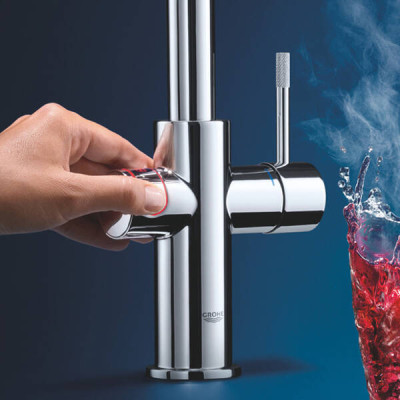 Змішувач для кухні Grohe Red II Duo 30083001 з бойлерною системою М, хром Змішувач для кухні Grohe Red II Duo 30083001 з бойлерною системою М, хром