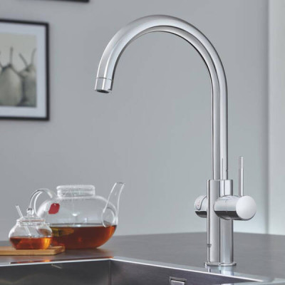 Змішувач для кухні Grohe Red II Duo 30083001 з бойлерною системою М, хром Змішувач для кухні Grohe Red II Duo 30083001 з бойлерною системою М, хром