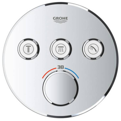 Змішувач прихованого монтажу для душу Grohe Grohtherm SmartControl 29121000 з термостатом Змішувач прихованого монтажу для душу Grohe Grohtherm SmartControl 29121000 з термостатом