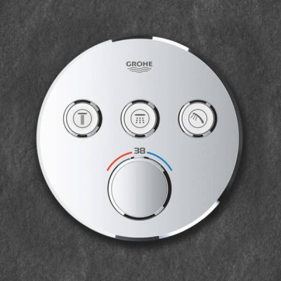 Змішувач прихованого монтажу для душу Grohe Grohtherm SmartControl 29121000 з термостатом Змішувач прихованого монтажу для душу Grohe Grohtherm SmartControl 29121000 з термостатом