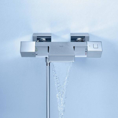 Змішувач для ванни Grohe Grohtherm Cube 34497000 з термостатом Змішувач для ванни Grohe Grohtherm Cube 34497000 з термостатом