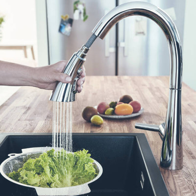 Змішувач для кухні Grohe Zedra 32294002 хром