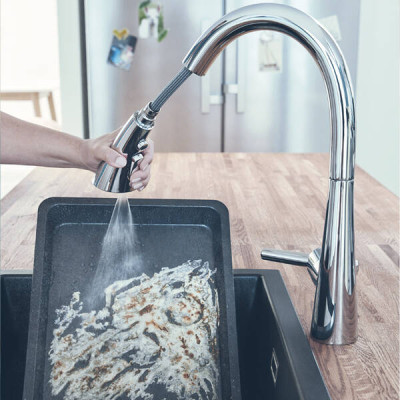 Змішувач для кухні Grohe Zedra 32294002 хром