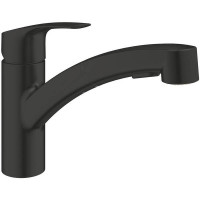 Змішувач для кухні Grohe Eurosmart 303052431 чорний матовий