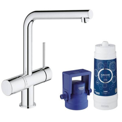 Змішувач для раковини Grohe Blue Minta Pure 31345002 із функцією очищення водопровідної води