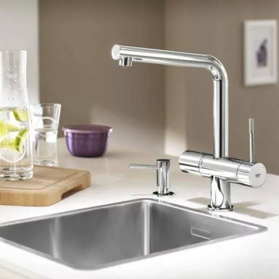 Змішувач для раковини Grohe Blue Minta Pure 31345002 із функцією очищення водопровідної води