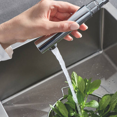 Змішувач для кухні Grohe Blue Pure Minta 31721000 для подачі технічної і фільтрованої води Змішувач для кухні Grohe Blue Pure Minta 31721000 для подачі технічної і фільтрованої води